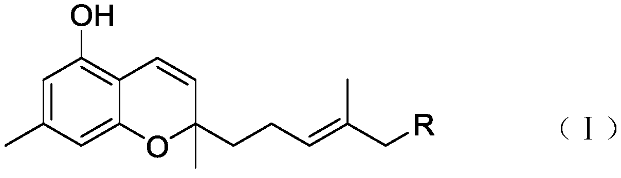 Benzopyran compounds with anti-complement activity and application of benzopyran compounds