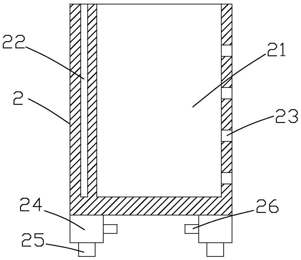 Rapid temperature measurement sensing support and manufacturing method thereof