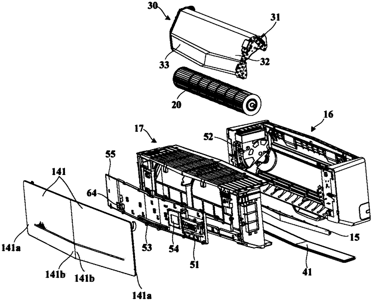 Wall-mounted air conditioner indoor unit