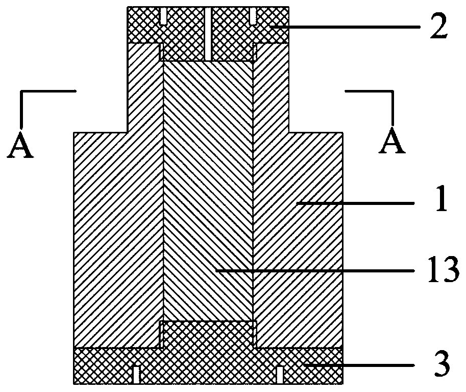 Static cracking agent radial expansion pressure test method