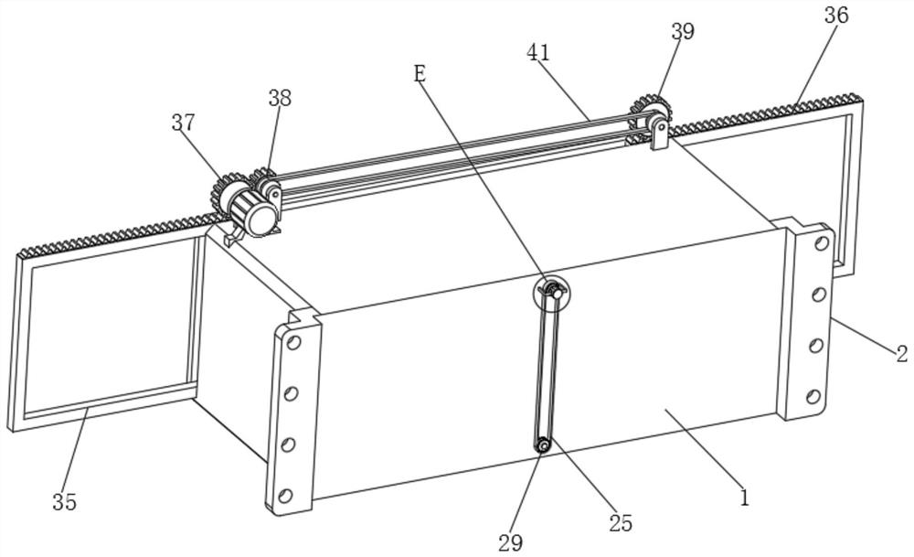 An auxiliary money feeding device for bank deposits