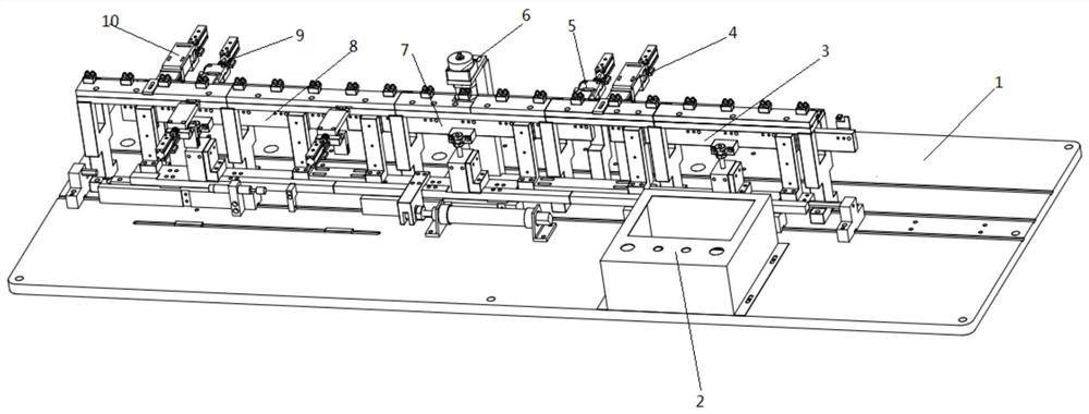 Intelligent helmet production and assembly device