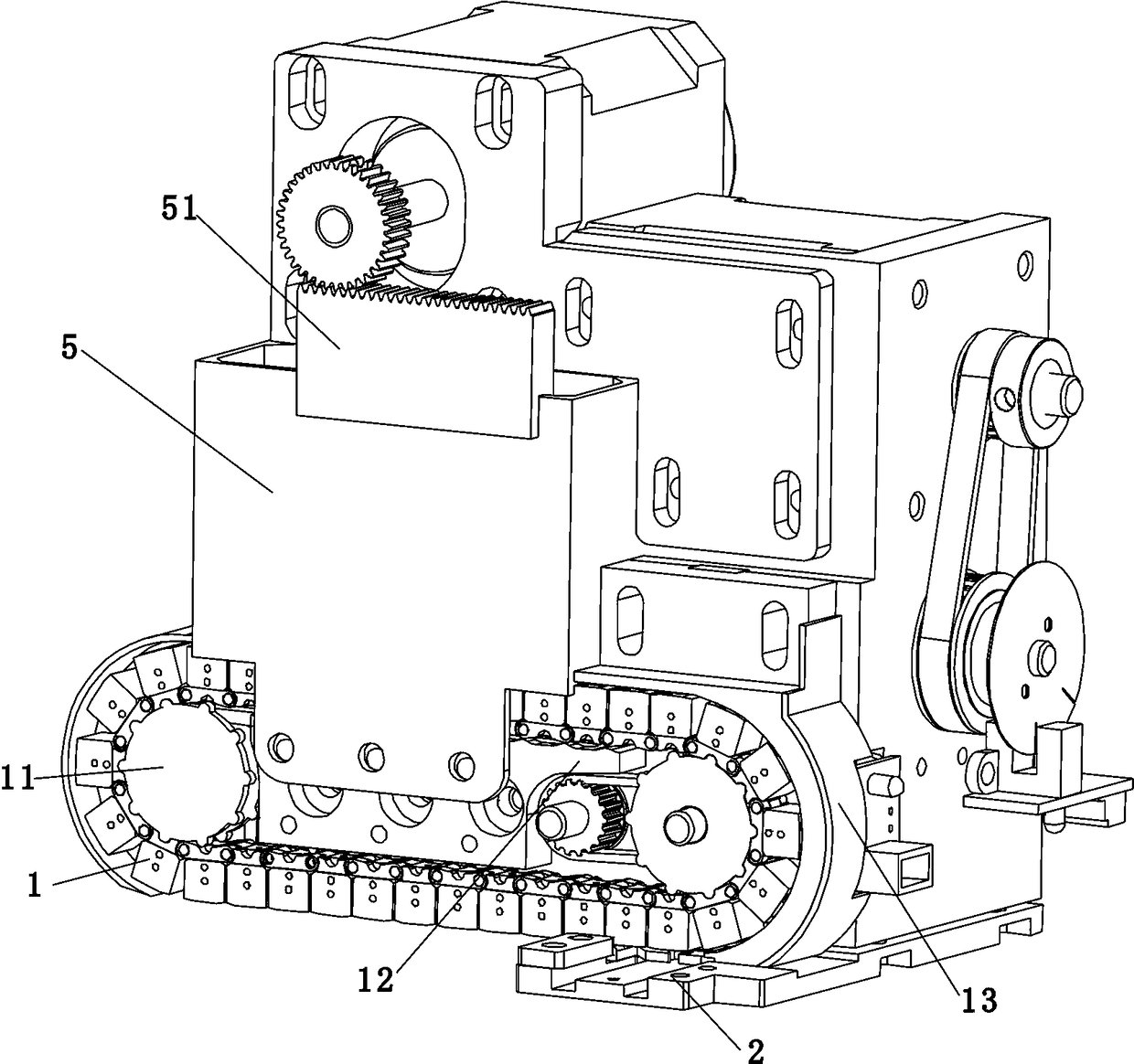 Bead feeding device and embroidery machine