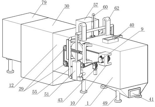 Sewage ecological purification system for water environment treatment