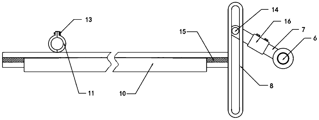 Uniform cable reeling device for vertical shaft cable production