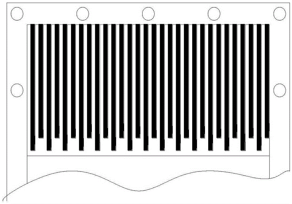 Rod type screen bottom of pulverized coal vibrating screen