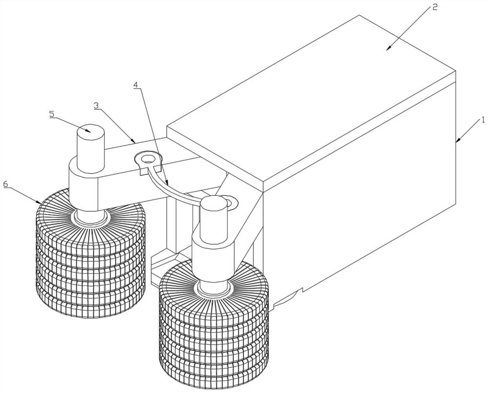 Scrap collecting device for milling machine workbench