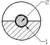 Feed device of minor-diameter rodlike workpiece processing equipment