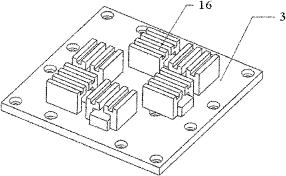 Magnetic-suspension planar feed motion device