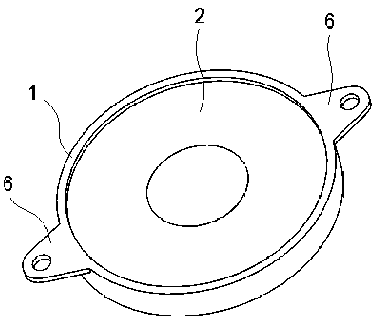 Buzzer, buzzing device and security equipment