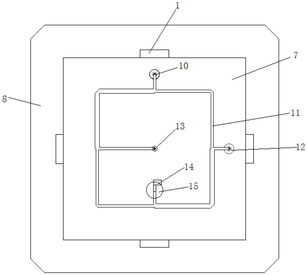 Circularly polarized spaceborne antenna based on 3dB bridge and spaceborne phased array