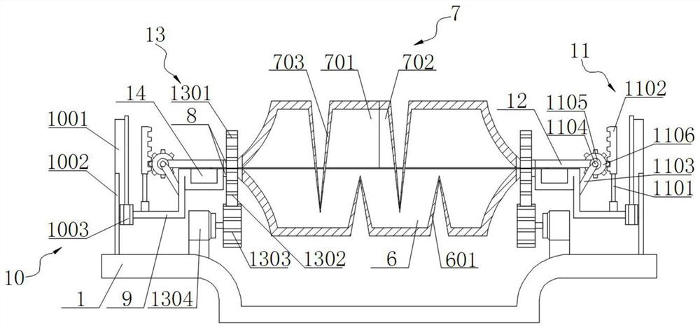 Efficient evaporation device for metallized film