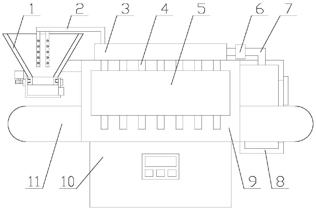 Sintering furnace with heat recovery function and uniform heating capability