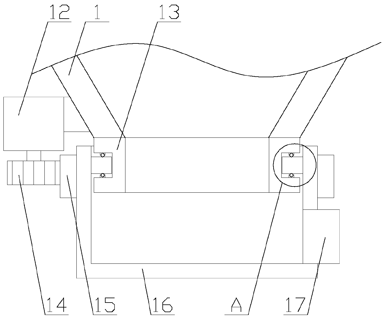 Sintering furnace with heat recovery function and uniform heating capability