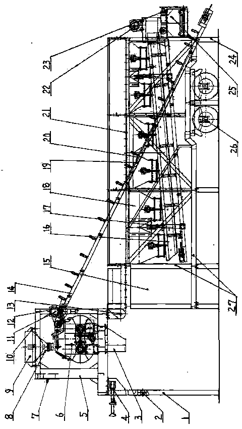 Folding movable concrete stirring station