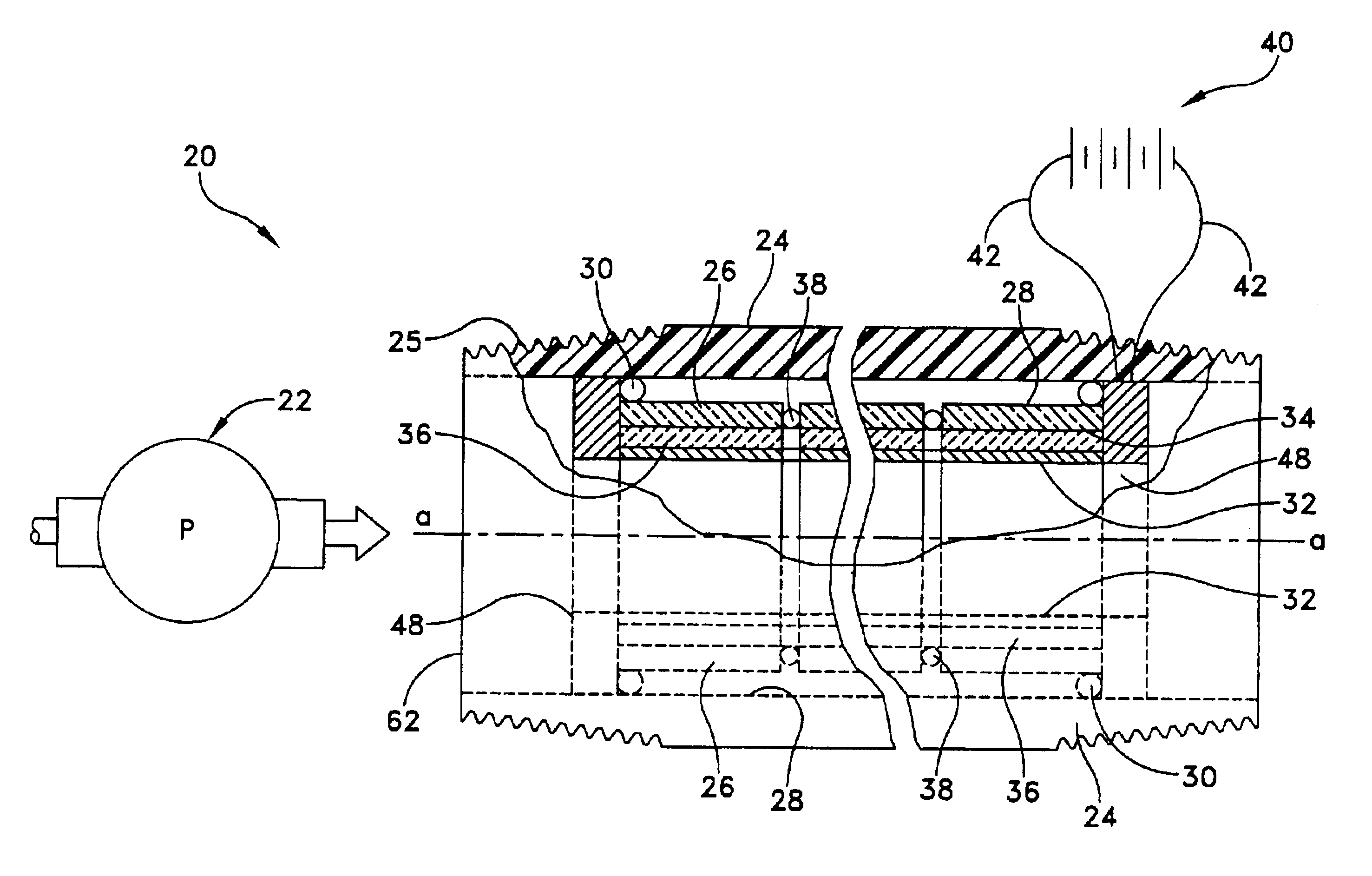 Assembly and method for purifying water at a point of use and apparatus and method for testing same