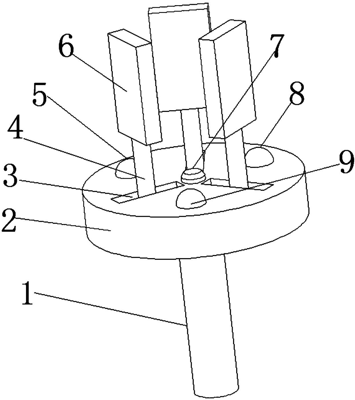 Ship navigation wind power alarm equipment