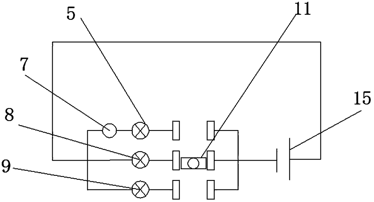 Ship navigation wind power alarm equipment