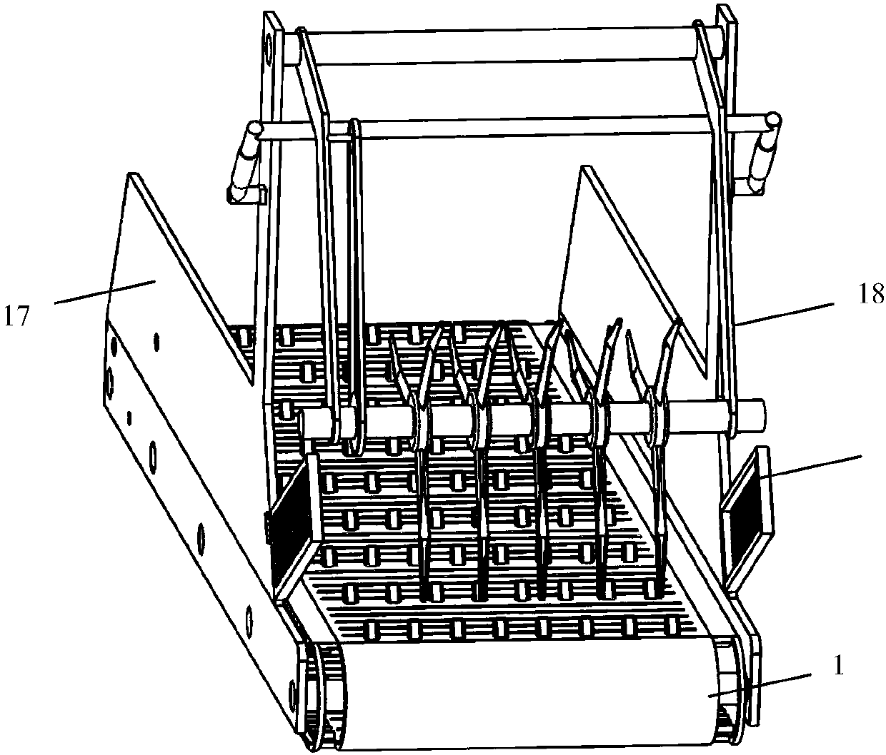 Water surface floating object salvage device for unmanned ships