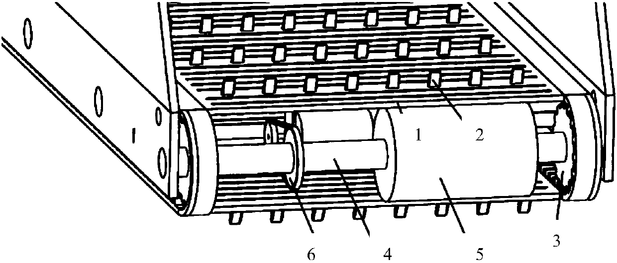 Water surface floating object salvage device for unmanned ships