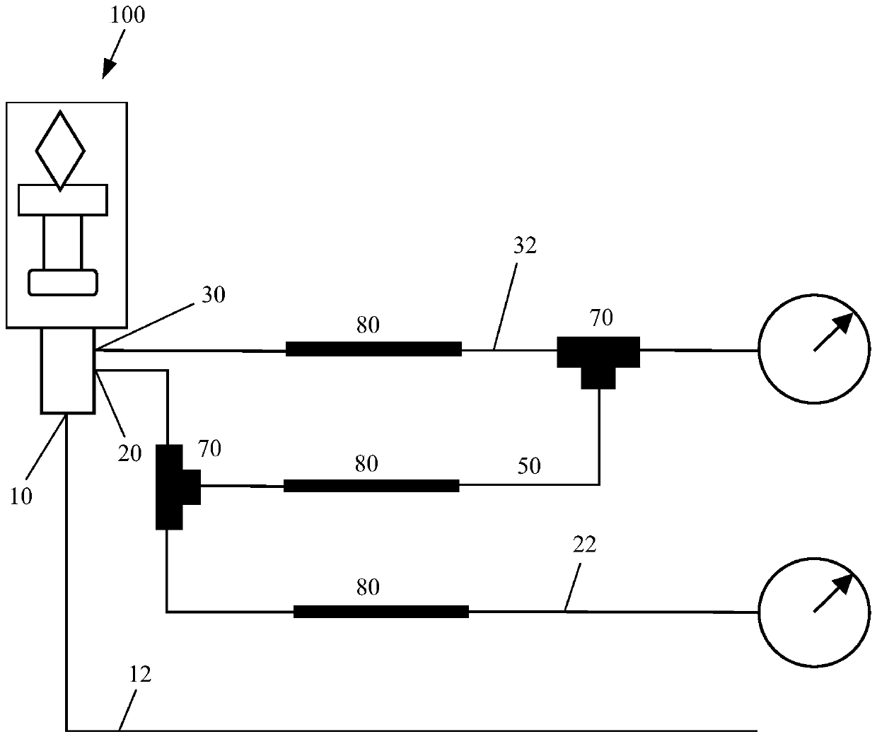 Equipment for detecting sample gas and method for detecting sample gas by flame ionization detector