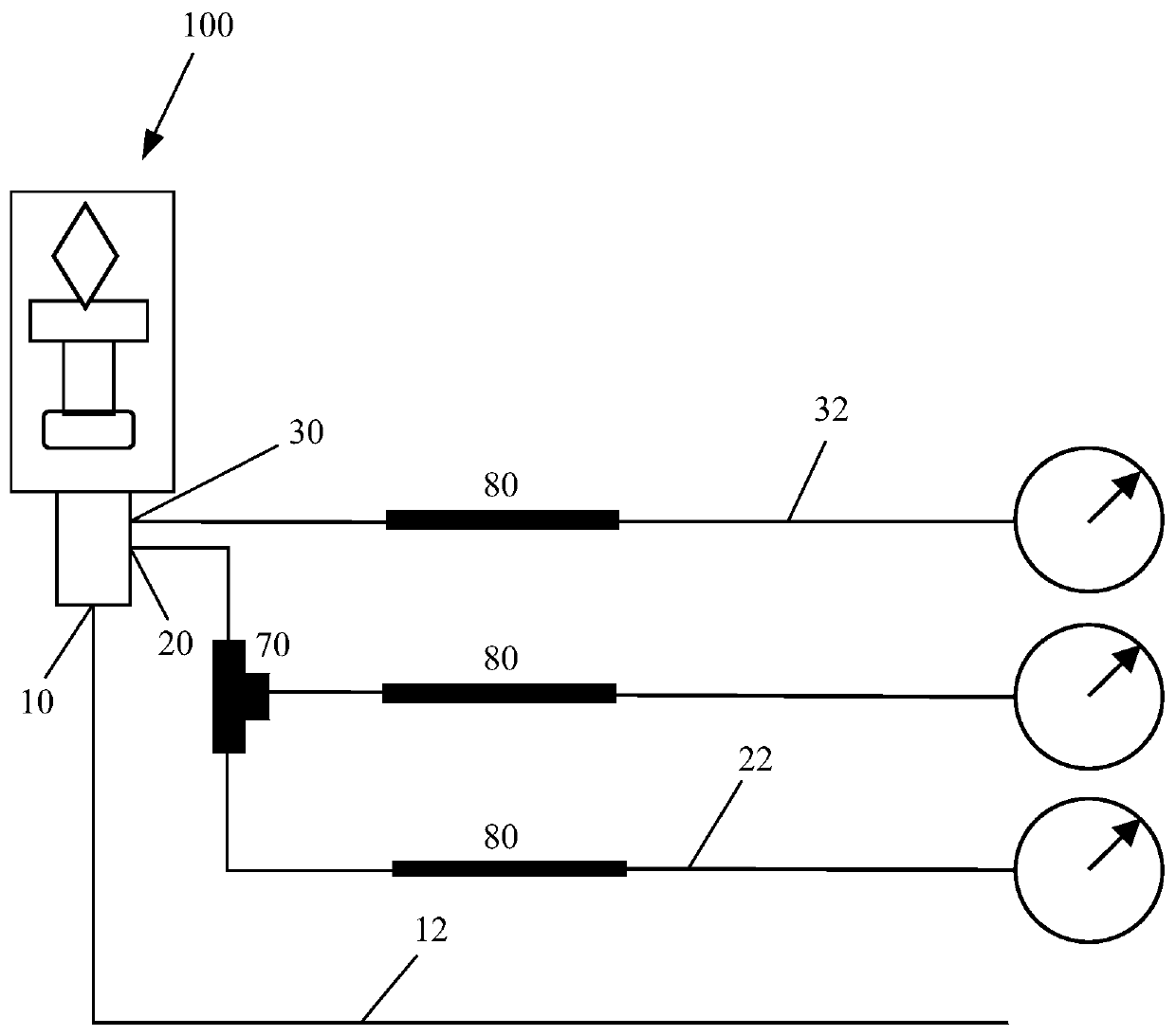 Equipment for detecting sample gas and method for detecting sample gas by flame ionization detector