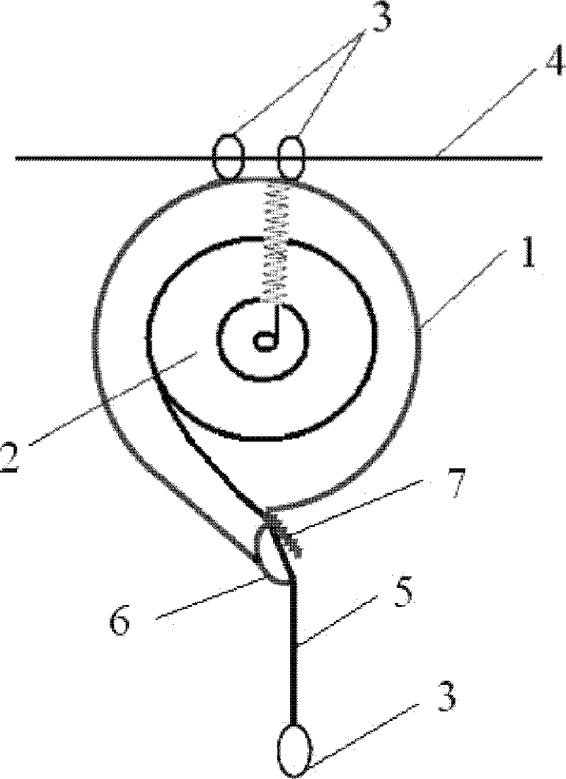 Vine suspending device