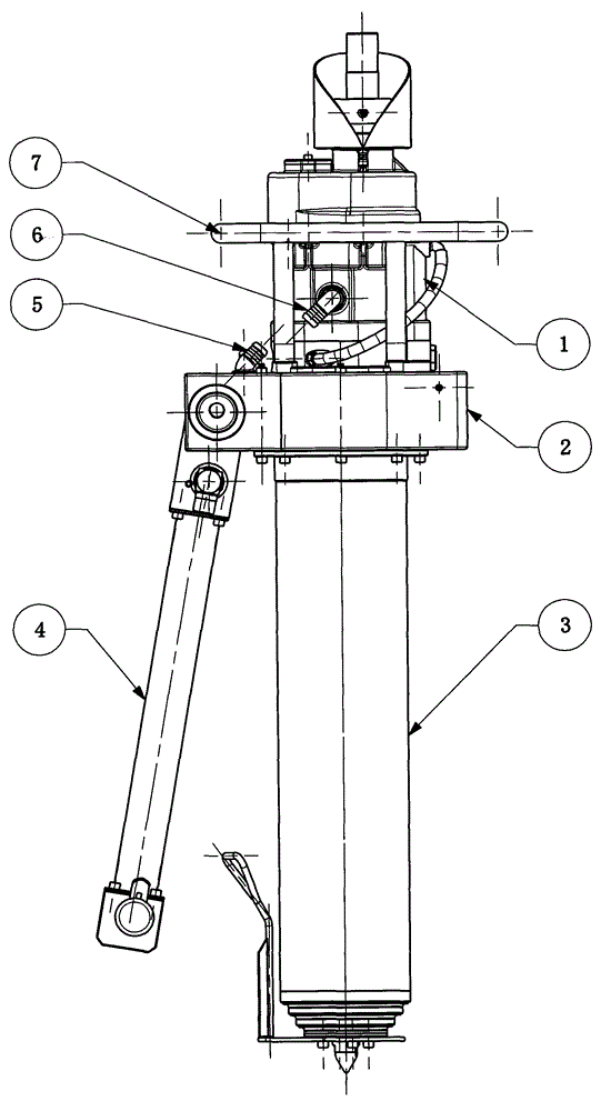 Rotary Impact Pneumatic Roof Bolter Drilling Rig