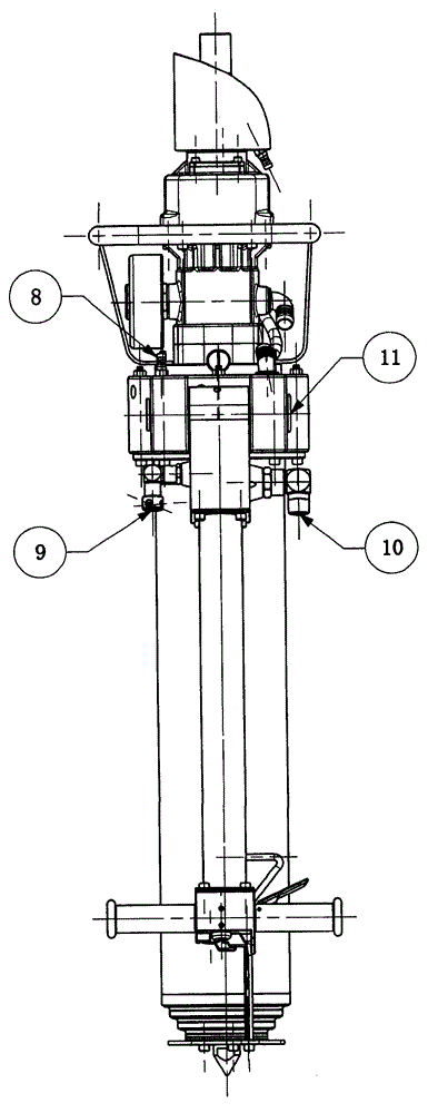 Rotary Impact Pneumatic Roof Bolter Drilling Rig