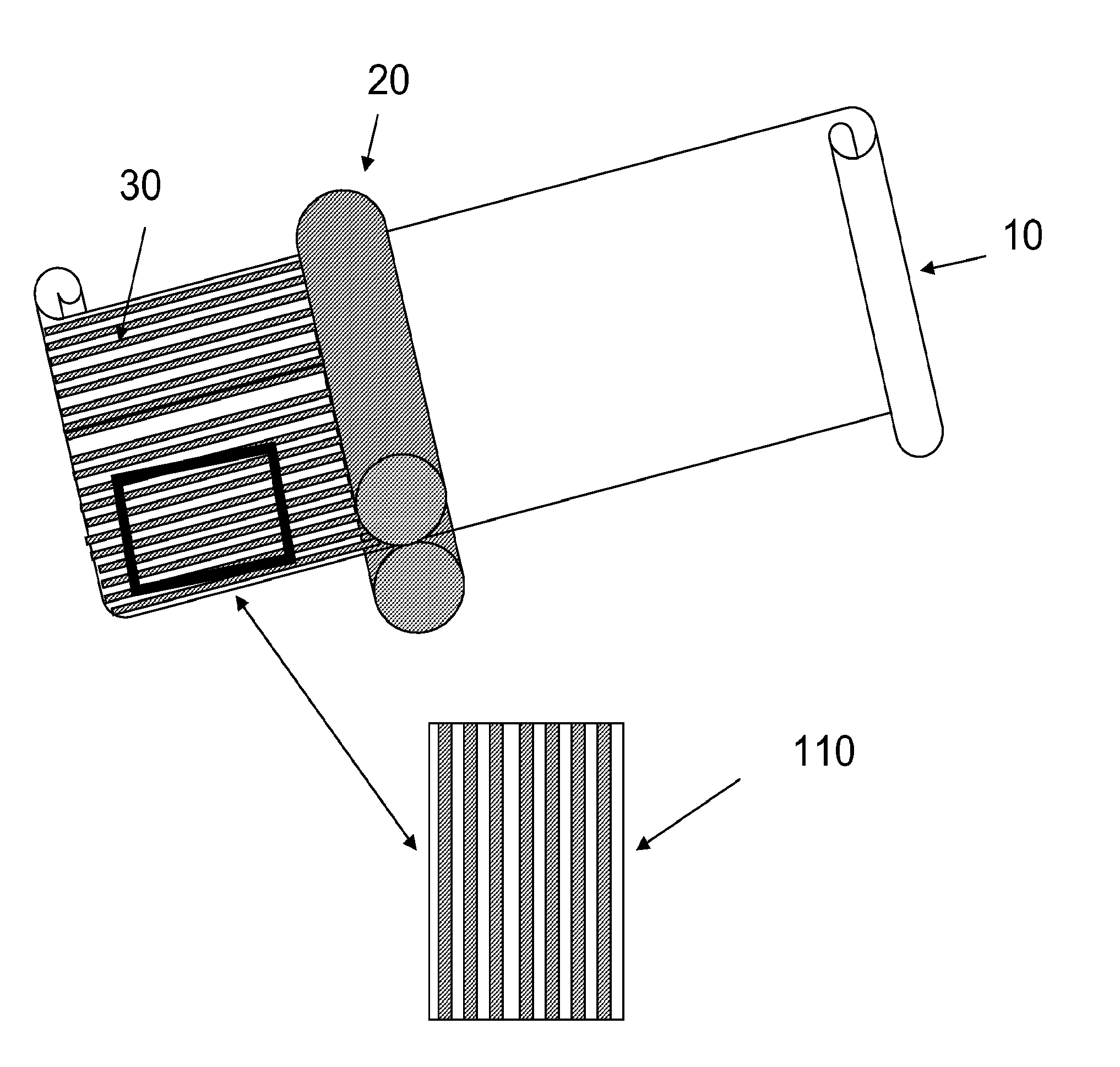 Oral film dosage form having physical-chemical identifier thereon