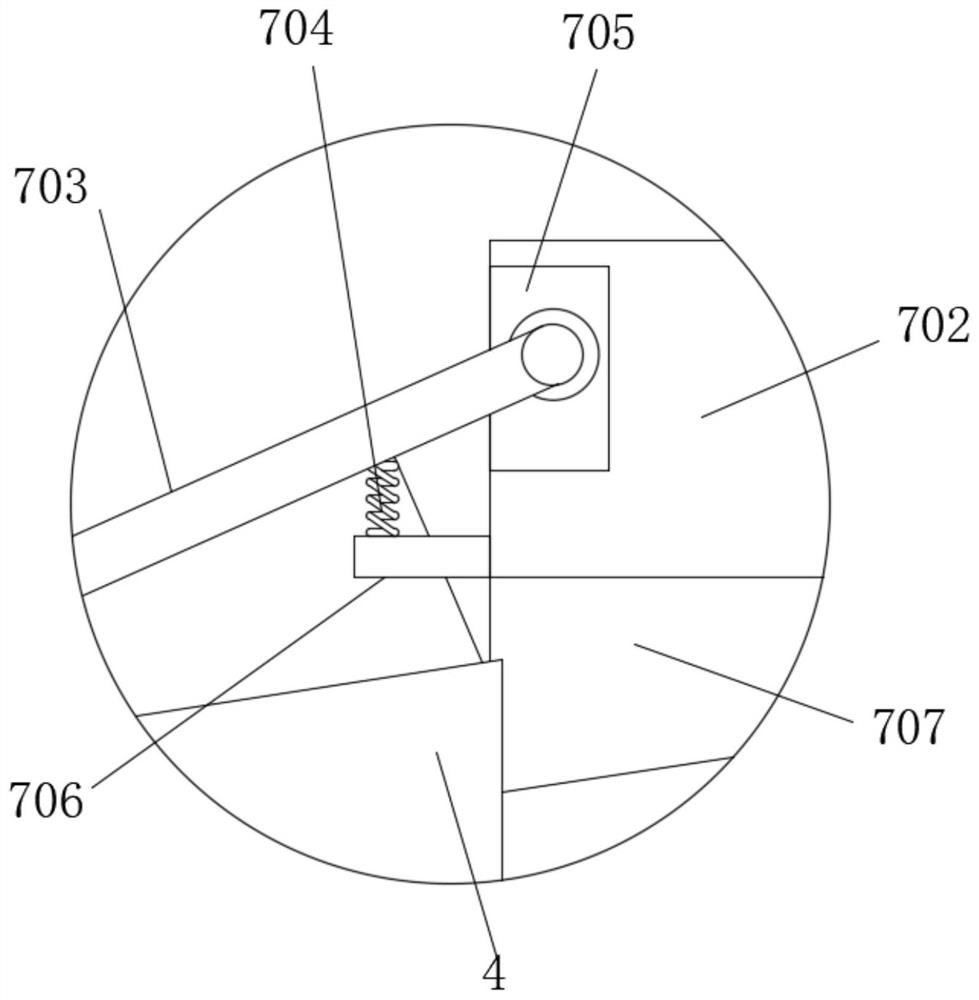 Linear cutting anastomat with percussion driving connecting mechanism