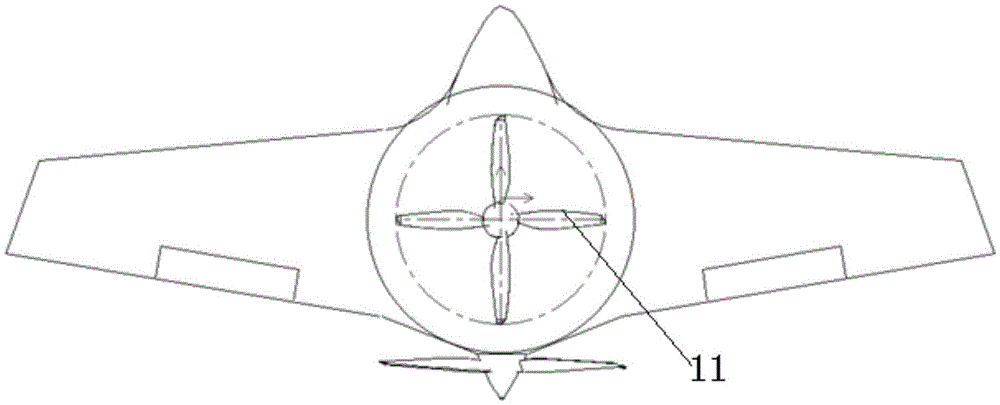 Composite aircraft composed of fixed wing and electric multi-rotor