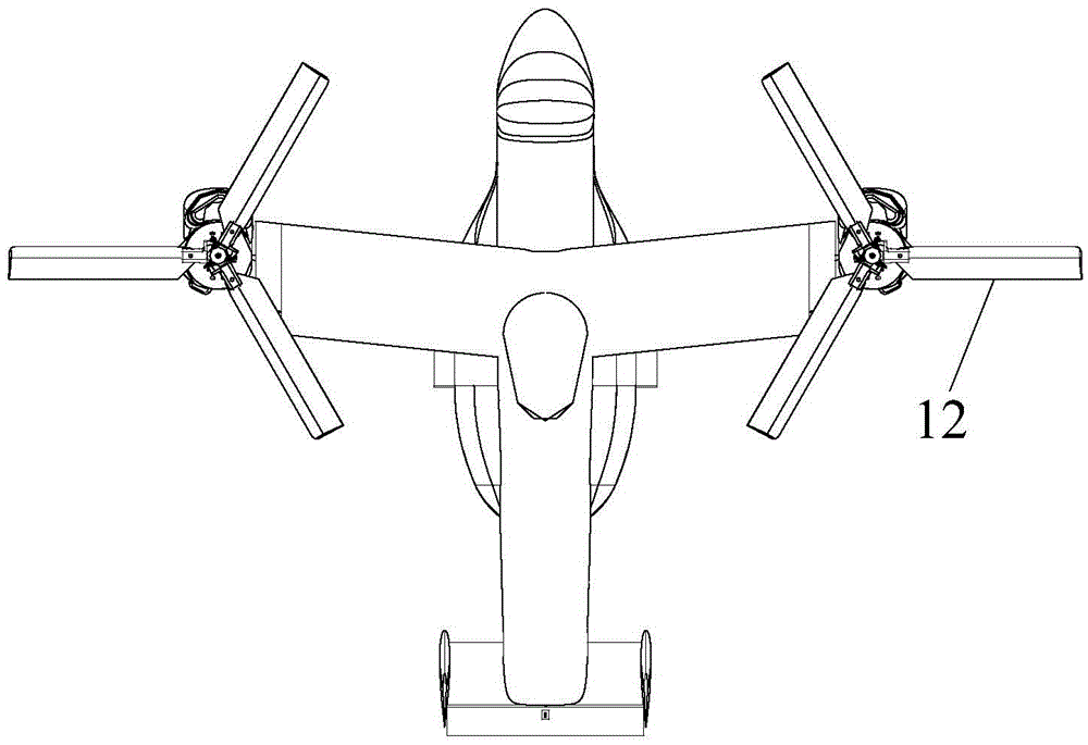 Composite aircraft composed of fixed wing and electric multi-rotor