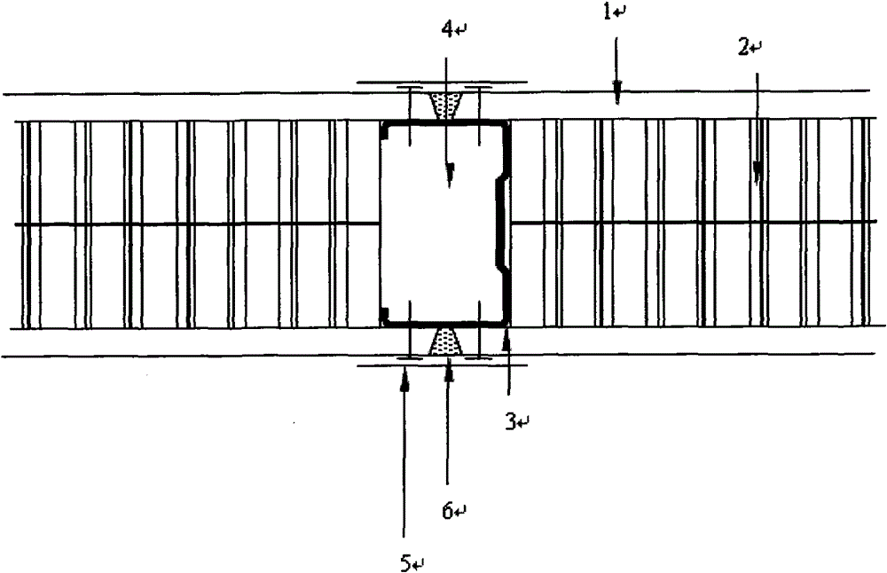 Paper honeycomb light wallboard joint treatment method