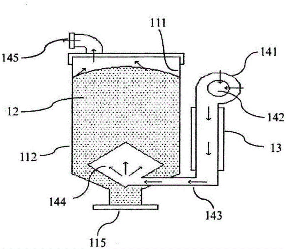 Infrared air exhaust and pressure reduction material-drying device