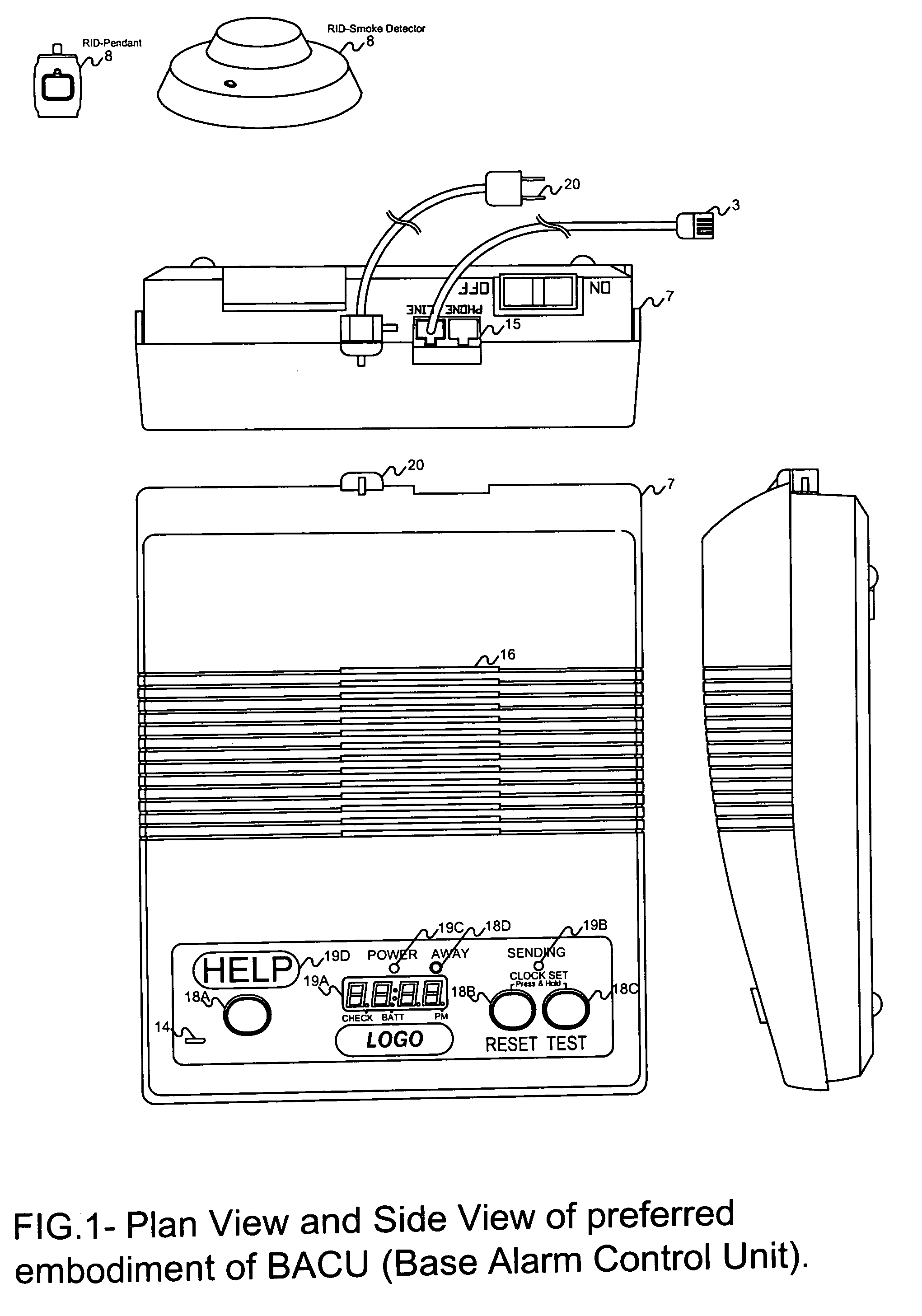 System for remotely monitoring a premise