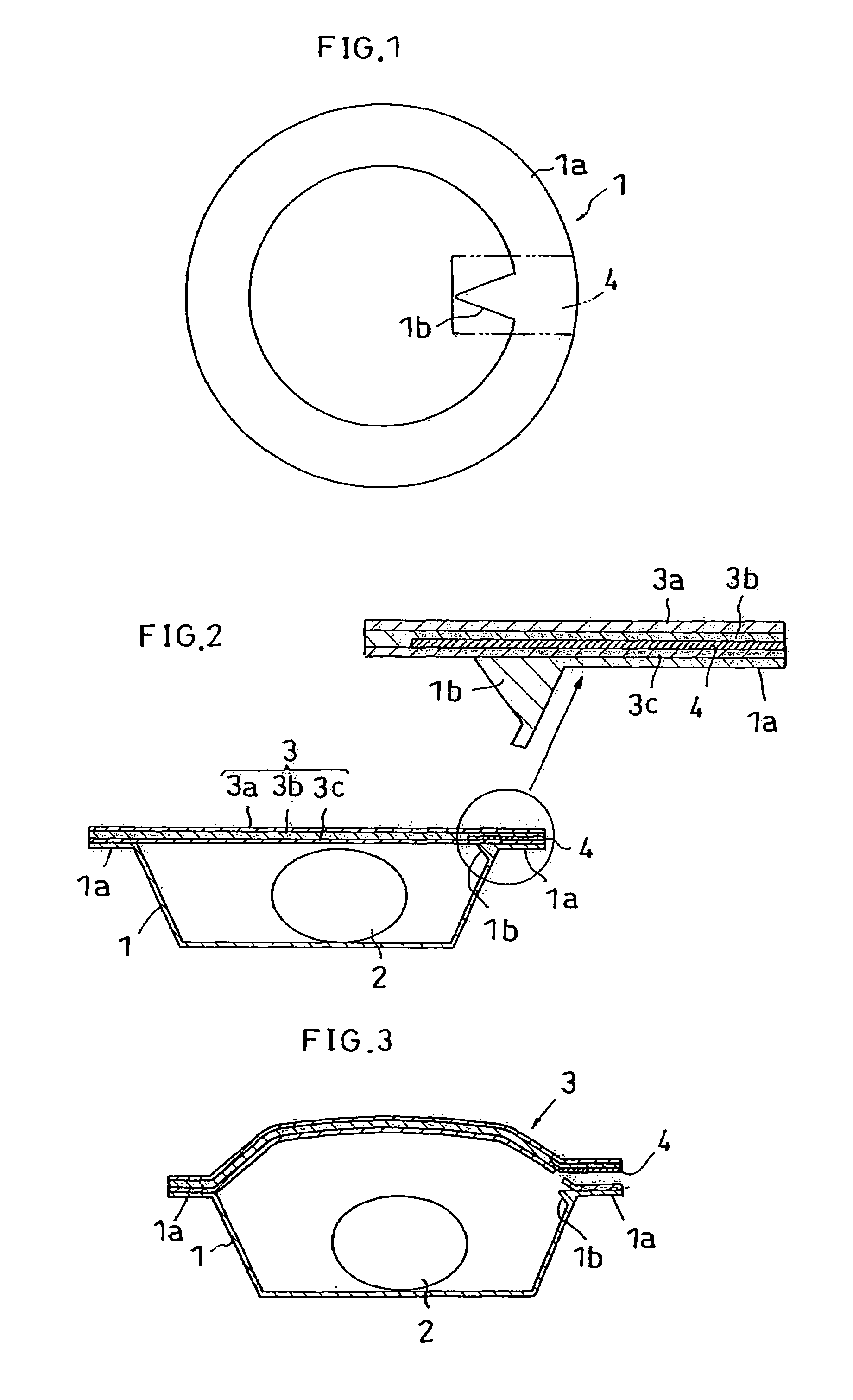 Container for retort pouch food