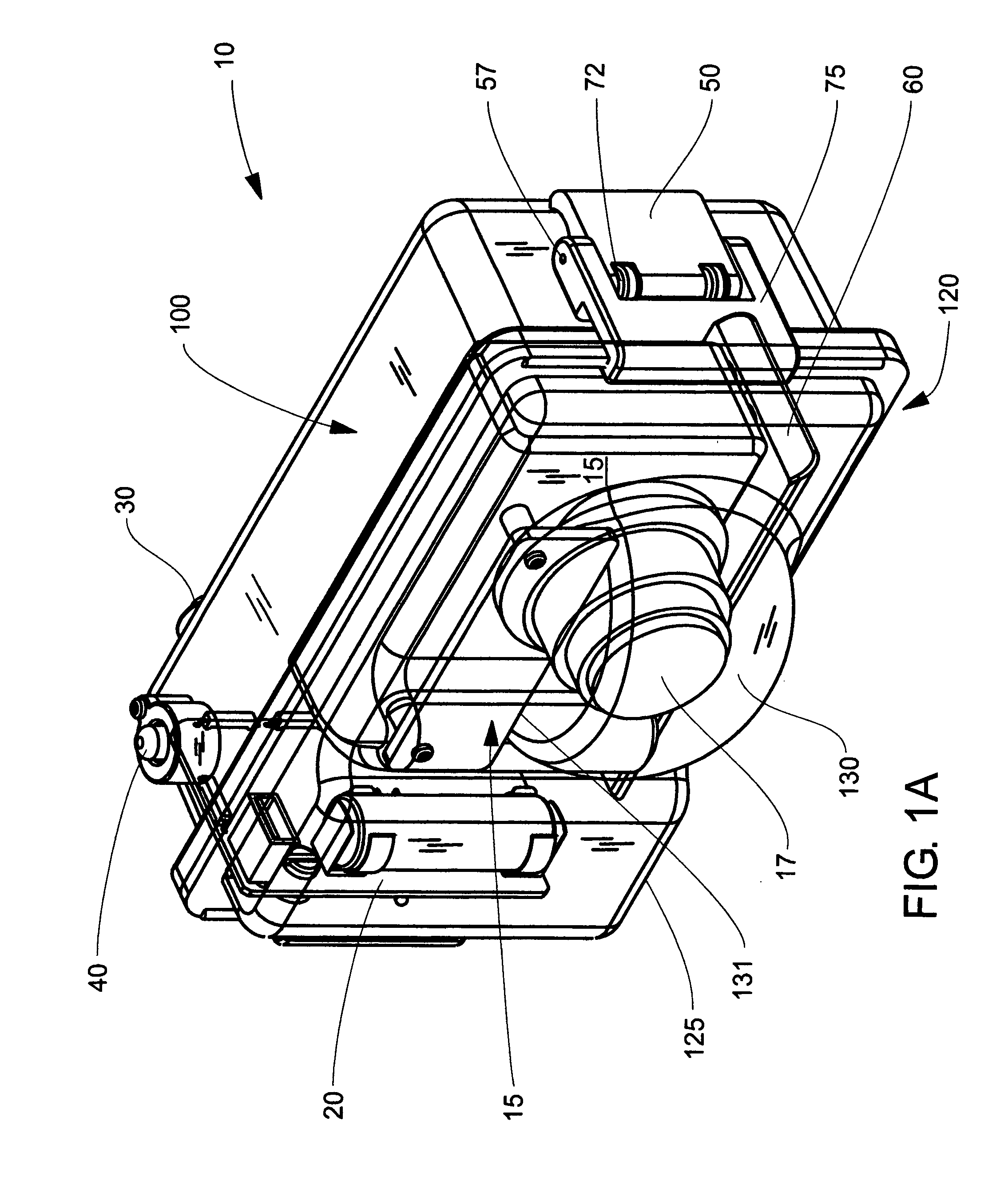 Underwater adaptive camera housing