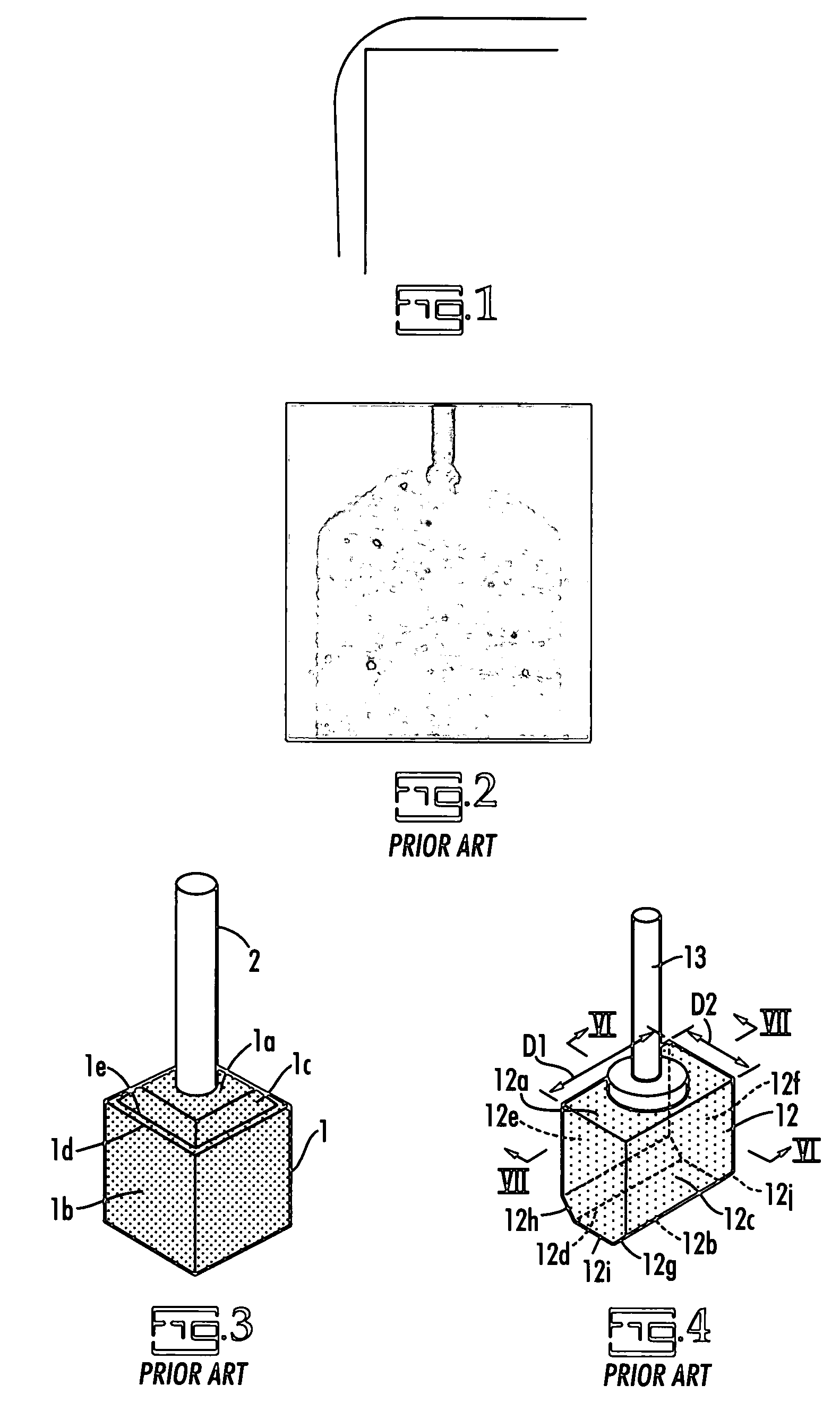 Anodes with corner and edge modified designs