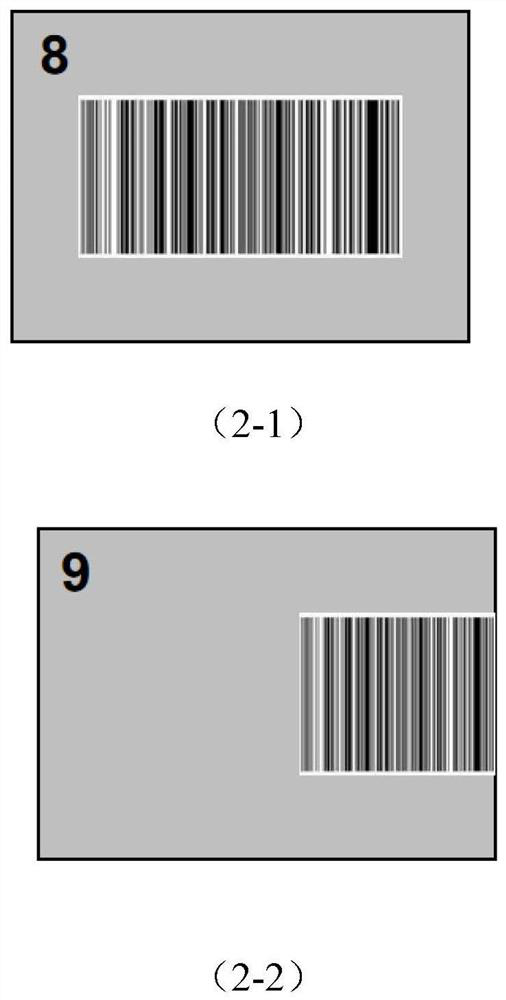 Cold-rolled coil section bar code and defect detection device in iron and steel industry