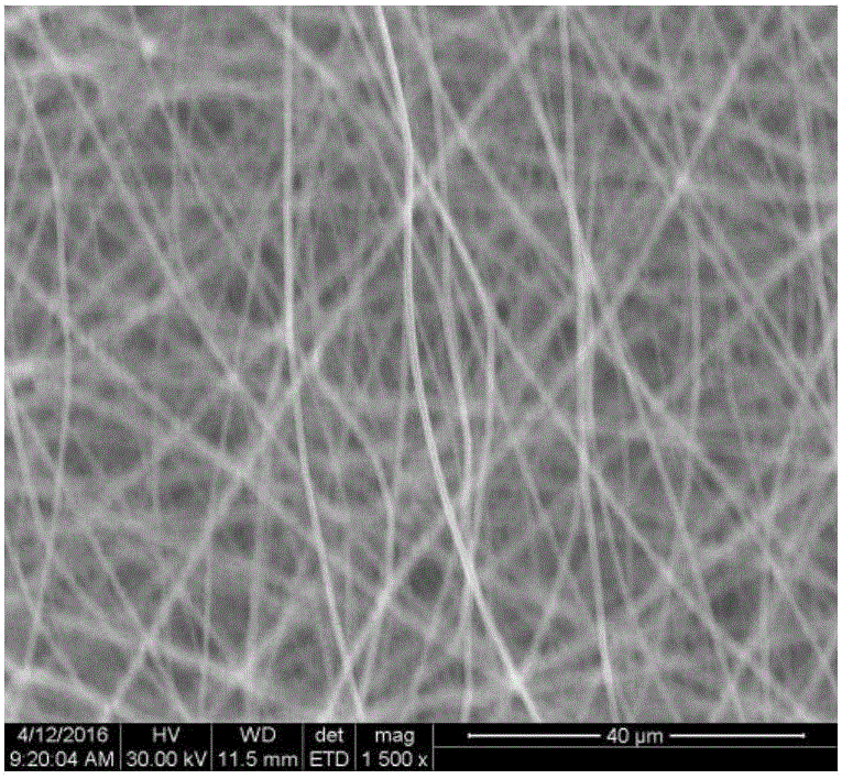 Method for preparing novel lithium battery diaphragm by coaxial electrostatic spinning