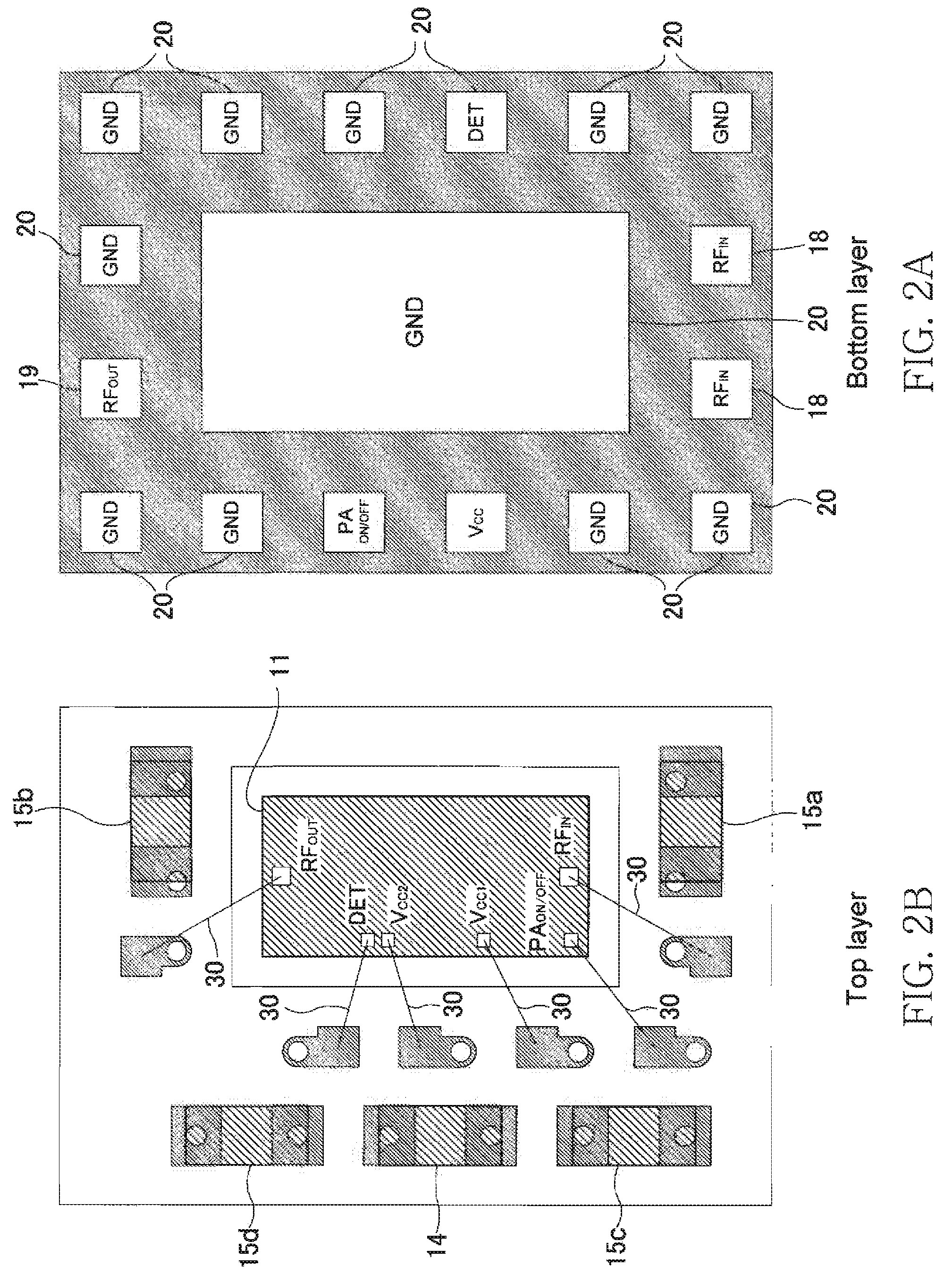 High frequency module provided with power amplifier