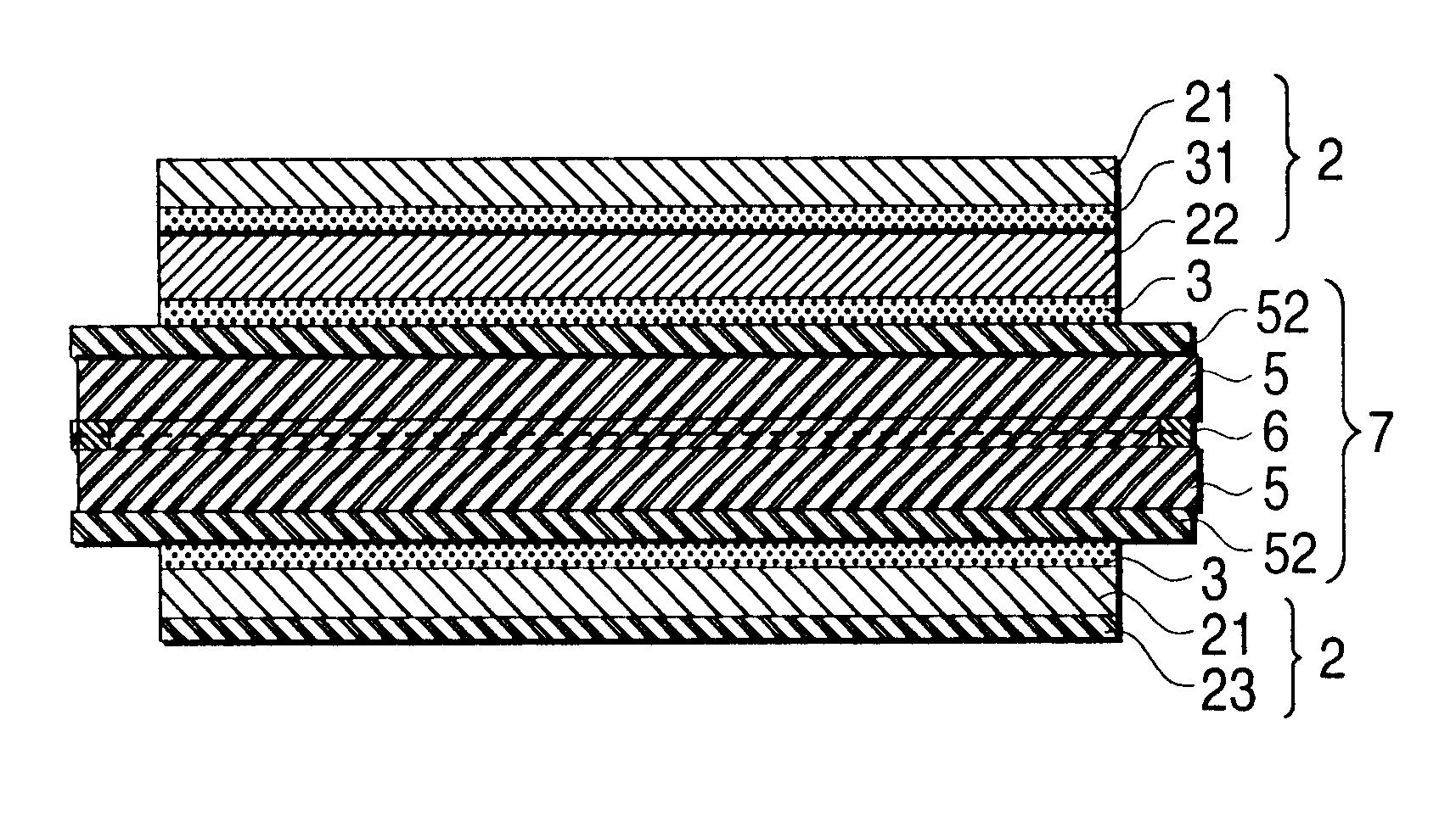 Optical member, cell substrate and liquid-crystal display