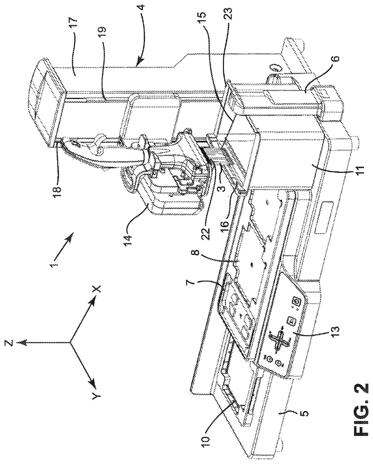 Sample distribution system and method for distributing samples