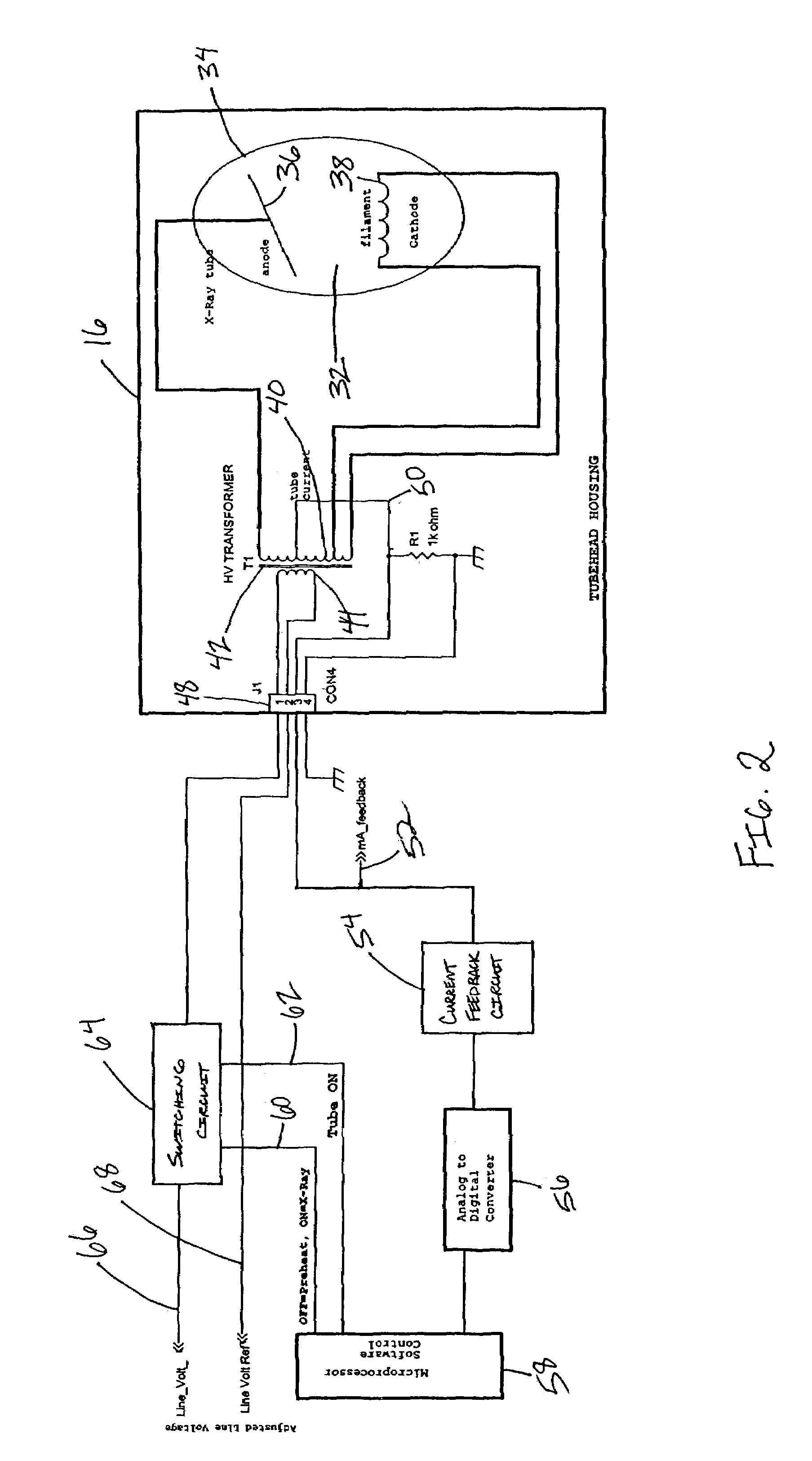 X-ray tube preheat control