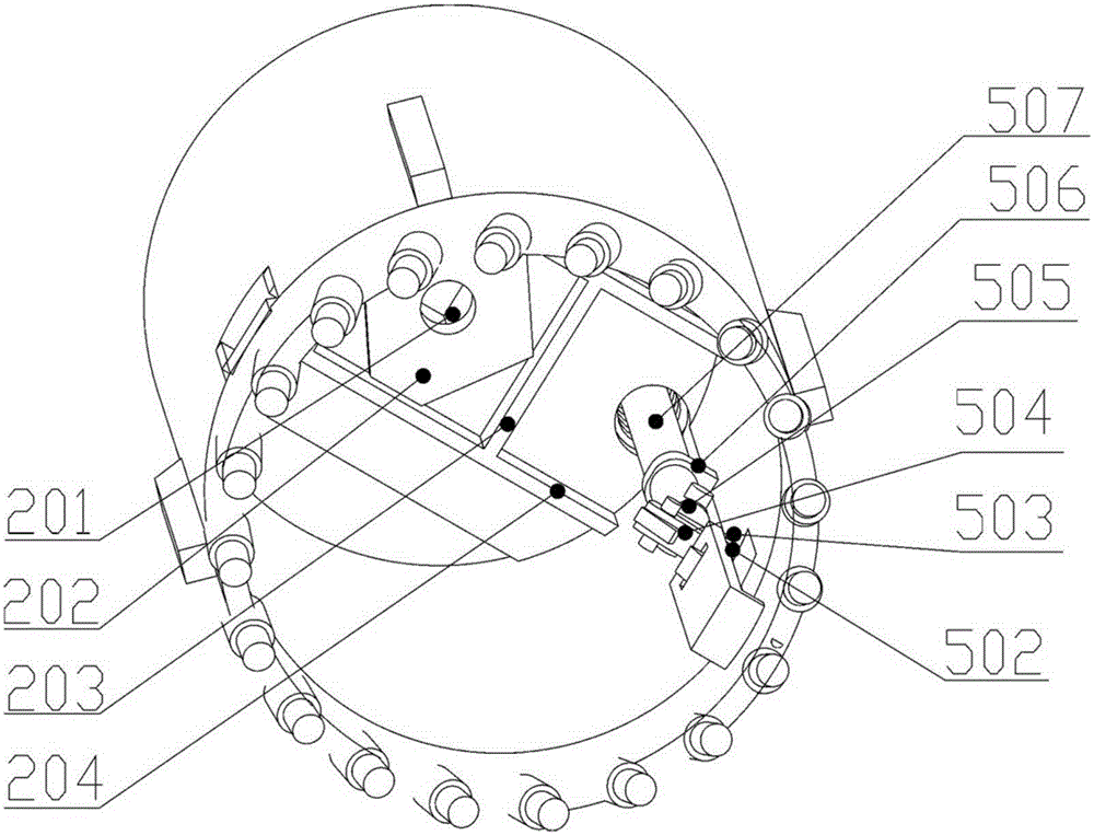 Rotary excavating drill bit