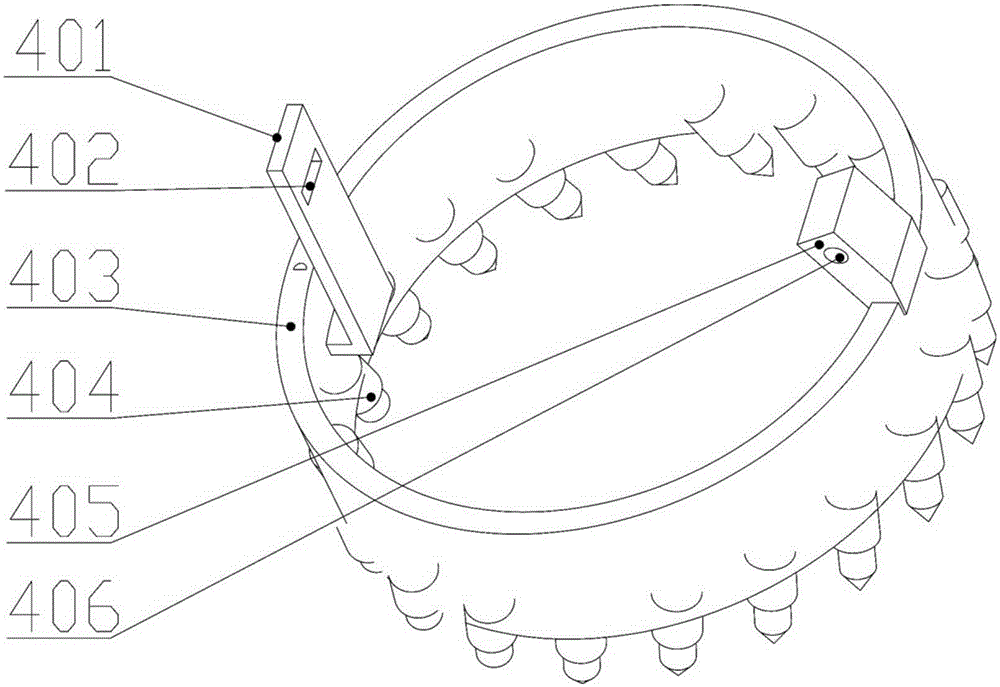 Rotary excavating drill bit