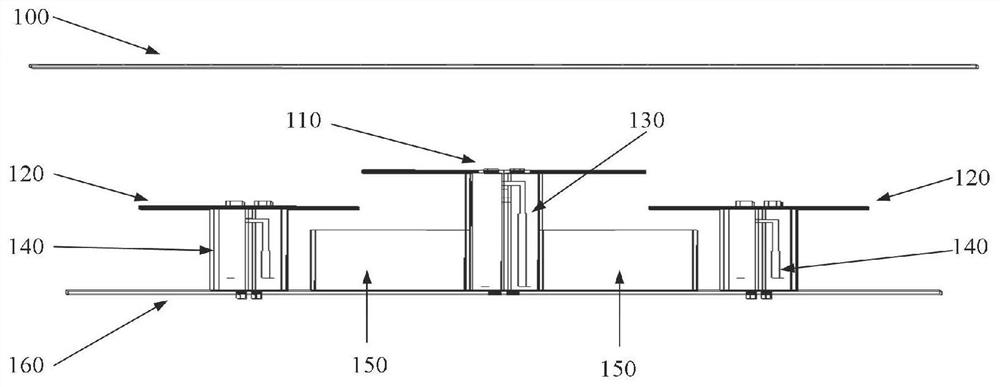 5G multi-frequency broadband dual-polarization base station antenna loaded with antenna decoupling surface