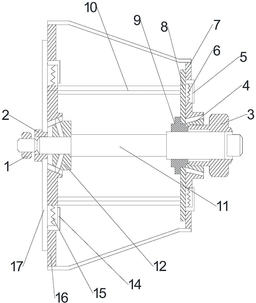 Thin-walled part slider type vehicle clamp