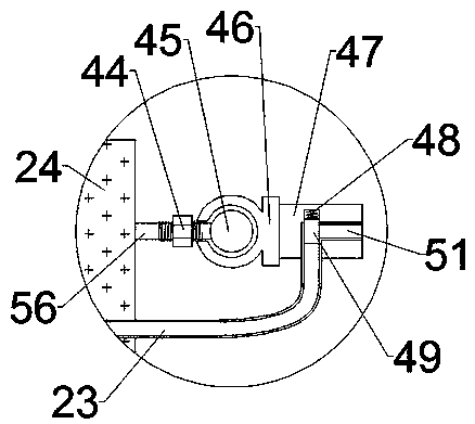 A maintenance and cleaning device for a turbine